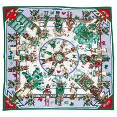 Neu Hermes Kaschmir 54 Kachinas Schal Kermit Oliver