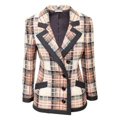 Valentino Checkered Jacket - '90s