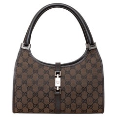 Gucci GG Canvas Jackie Bardot Bag - '00s