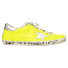 Golden Goose Super-Star Neon Sneakers - '10s