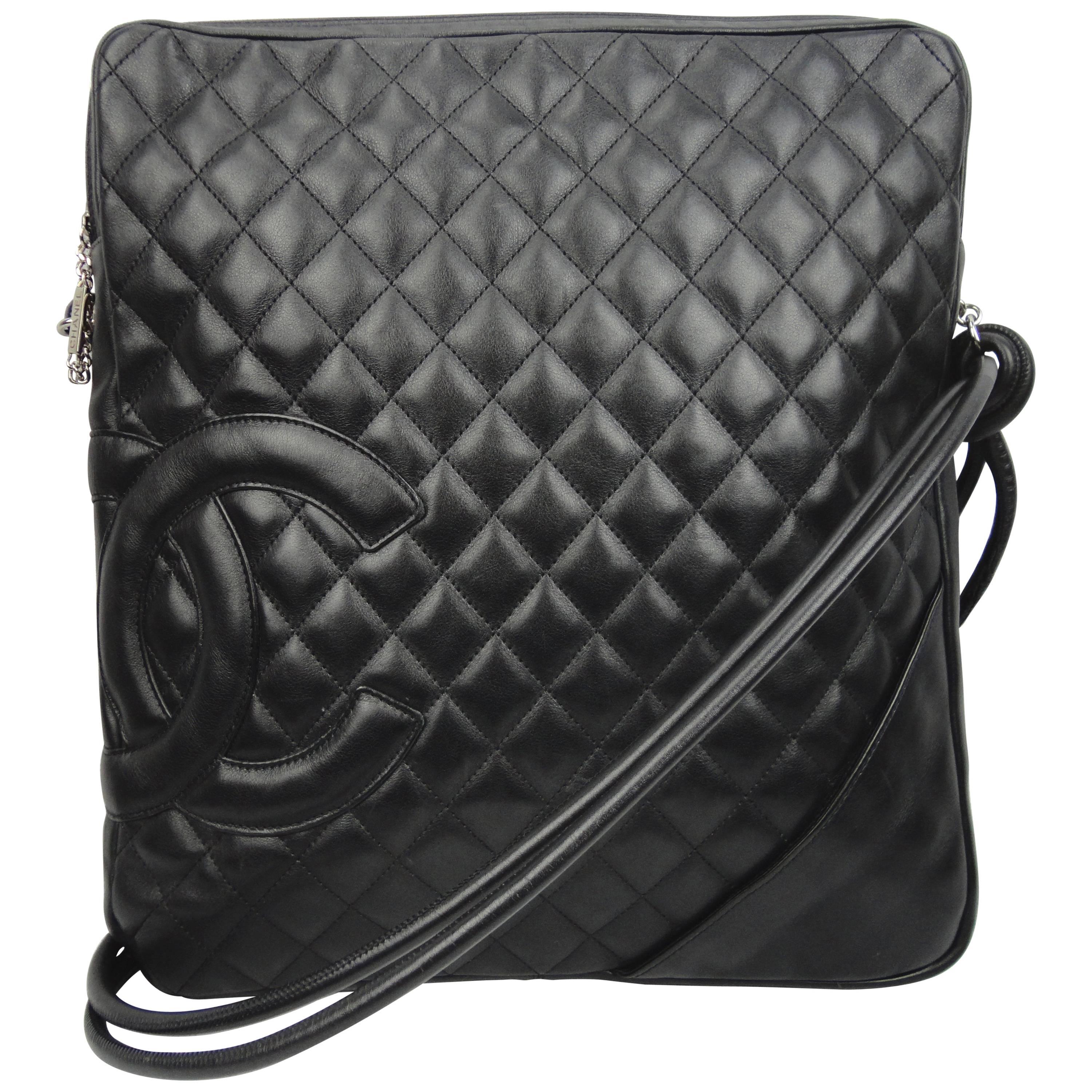 Chanel Ligne Cambon Large Messenger Bag at 1stDibs