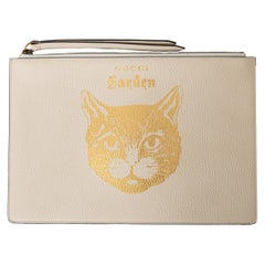 Gucci Garden Cat Clutch Bag - '20s
