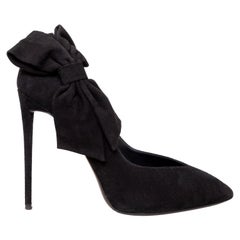 Giuseppe Zanotti Suede Bow Pumps - '10s