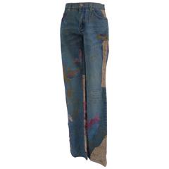 Roberto Cavalli Multicolour Cotton Denim 9