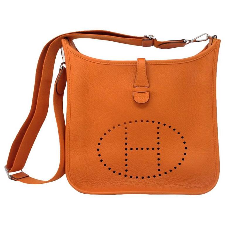 hermes leather purse