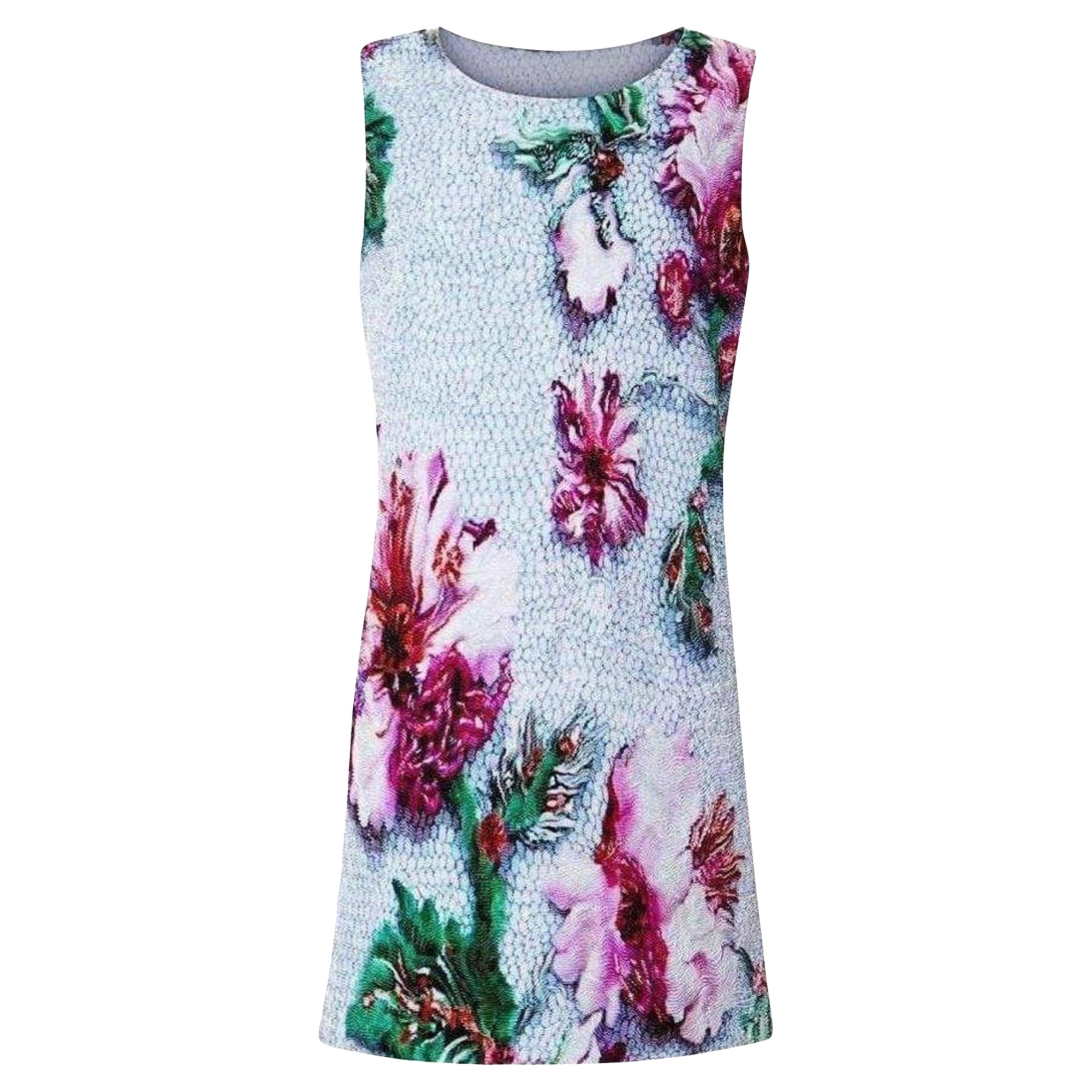 Mary Katrantzou Vestido Goldie con estampado floral UK 6 / US 2 en venta