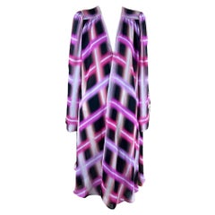 Chanel 5K$ CC Logo Muslin Silk Coat Dress