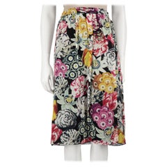 Burberry Floral Print Straight Skirt Size XXS