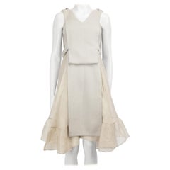 Christopher Kane - Vestito midi a strati con scollo a V - taglia S.I.V.A.