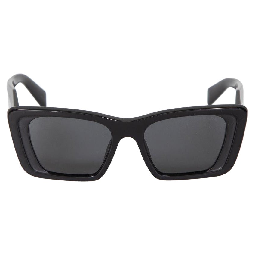 Prada Black Tinted Butterfly Sunglasses