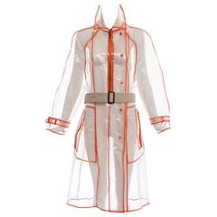 Prada Transparent PVC Rain Coat, Autumn - Winter 2002 - 2003 5