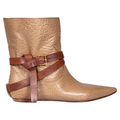 Louis Vuitton Stivali in pelle marrone Sweet Escapade Taglia IT 39.5