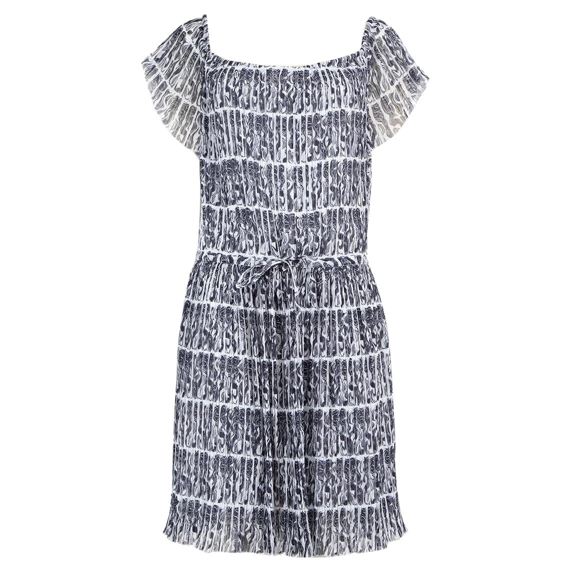 Kenzo Mermaid Printed Mini Dress Size XS