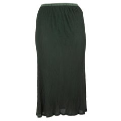 Missoni jupe élastique verte longueur genou, taille S