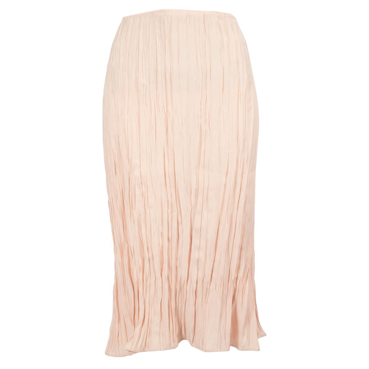 Altuzarra Pink Textured Knee-length Skirt Size L For Sale