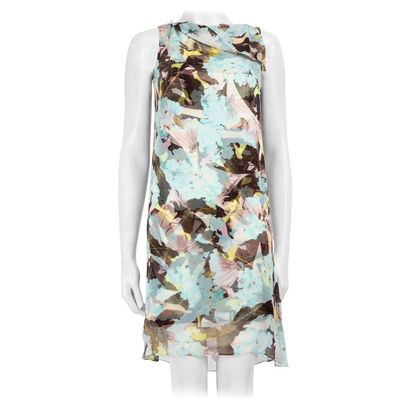 Erdem Sleeveless Abstract Pattern Dress Size M For Sale