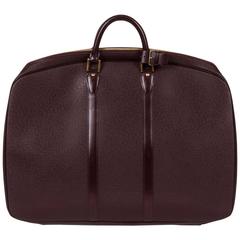 Louis Vuitton Taiga Burgundy Gentlemen s Weekend Bag