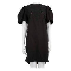 Isabel Marant Isabel Marant Étoile Robe à manches courtes brodées noire Taille S