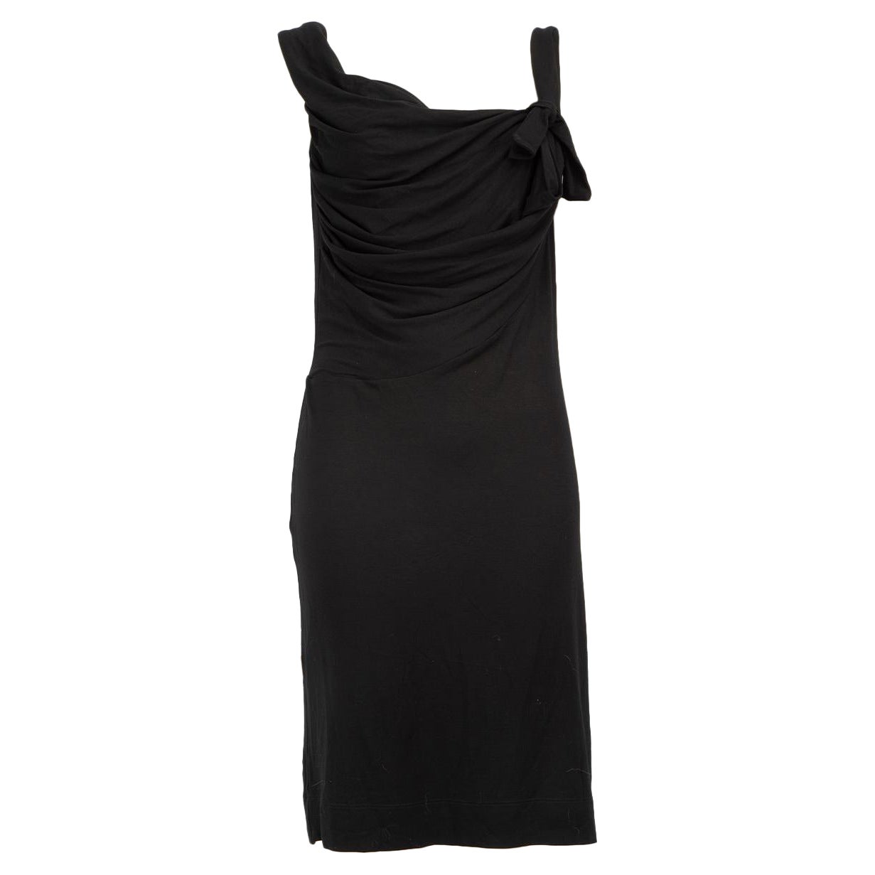 Robe drapée noire Vivienne Westwood, taille L