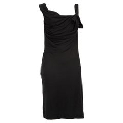 Vivienne Westwood Vestido largo hasta la rodilla con detalle de lazo negro Talla L