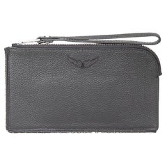 Zadig & Voltaire Grained Leather Phone Wallet