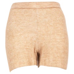 Short Jacquemus camel brossé taille M