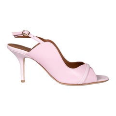 Malone Souliers Sandales Jenny à bride arrière en cuir rose taille IT 39,5