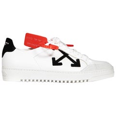 Off-White White Low Vulcanised Trainers Size IT 35
