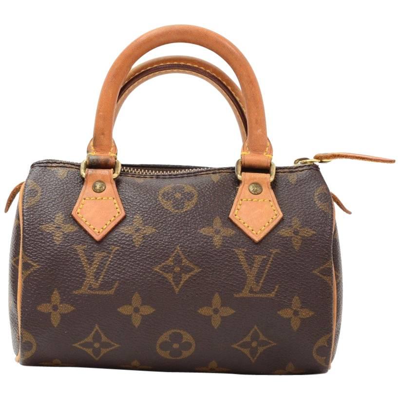 Vintage Louis Vuitton Mini Speedy Sac HL Monogram Canvas Hand Bag