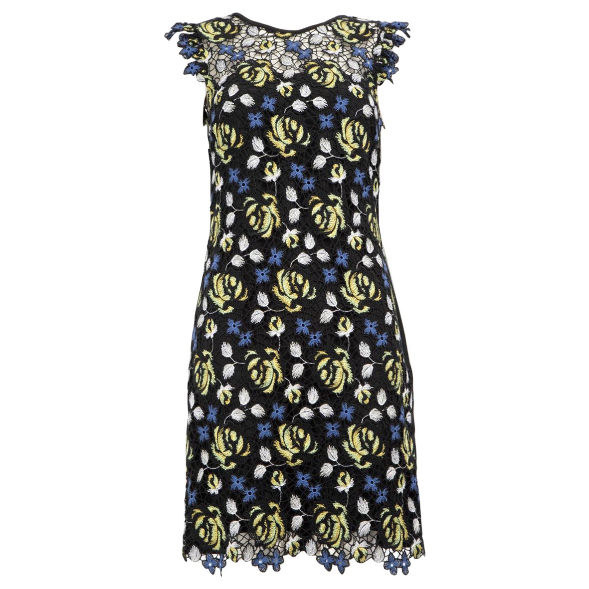 Erdem Floral Lace Dress Knee Length Dress Size S For Sale