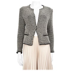 Chaqueta Iro Tweed Cuello Redondo Talla M