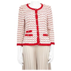 Luisa Spagnoli Blazer estampado de tweed Talla L
