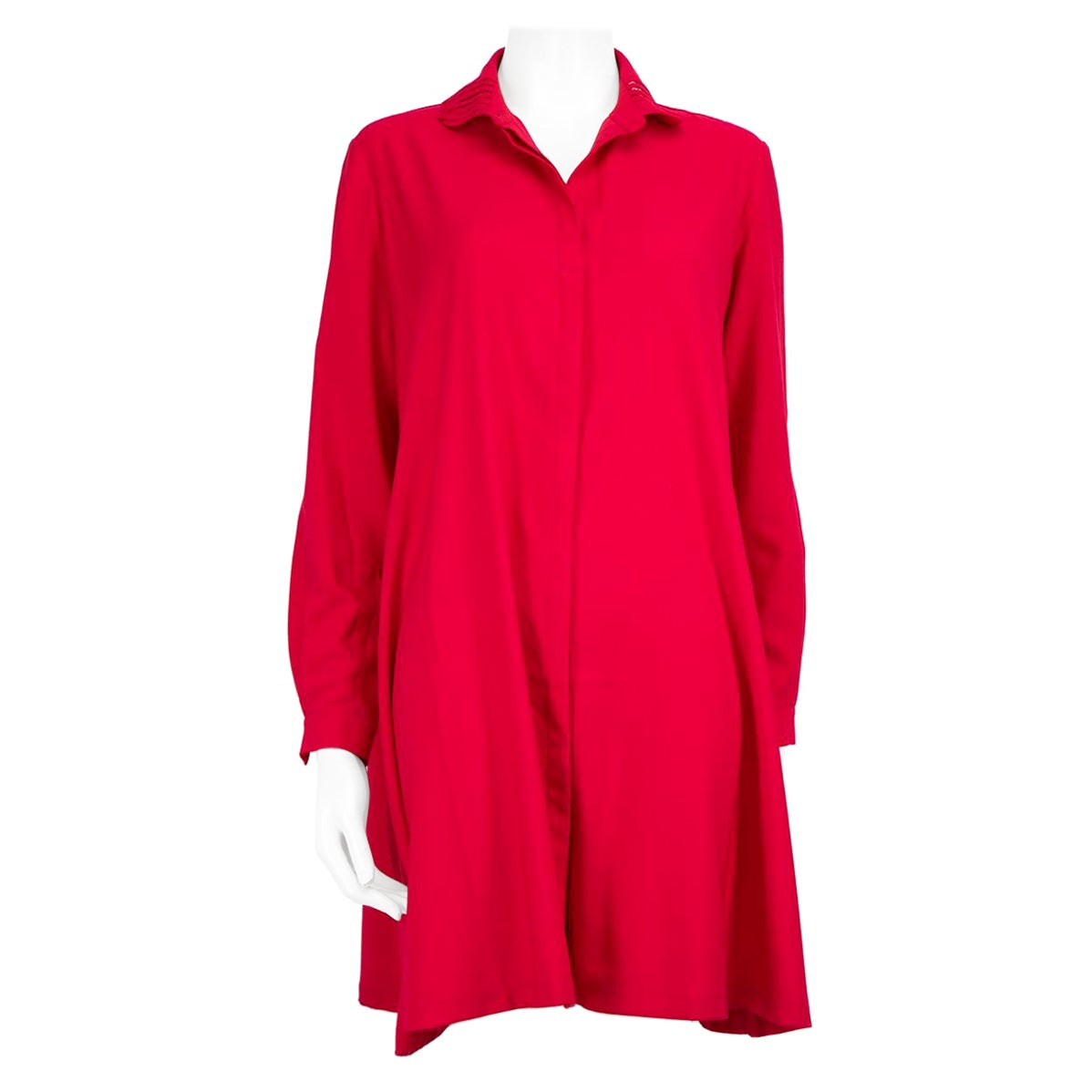 Maje - Vestito camicia a maniche lunghe rosa - taglia S