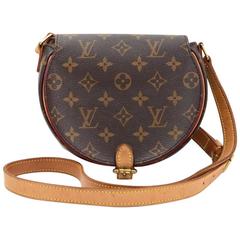 Used Louis Vuitton Tambourine Monogram Canvas Shoulder Bag