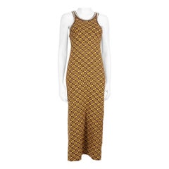 Dodo Bar Or Embellished Neckline Maxi Dress Size S