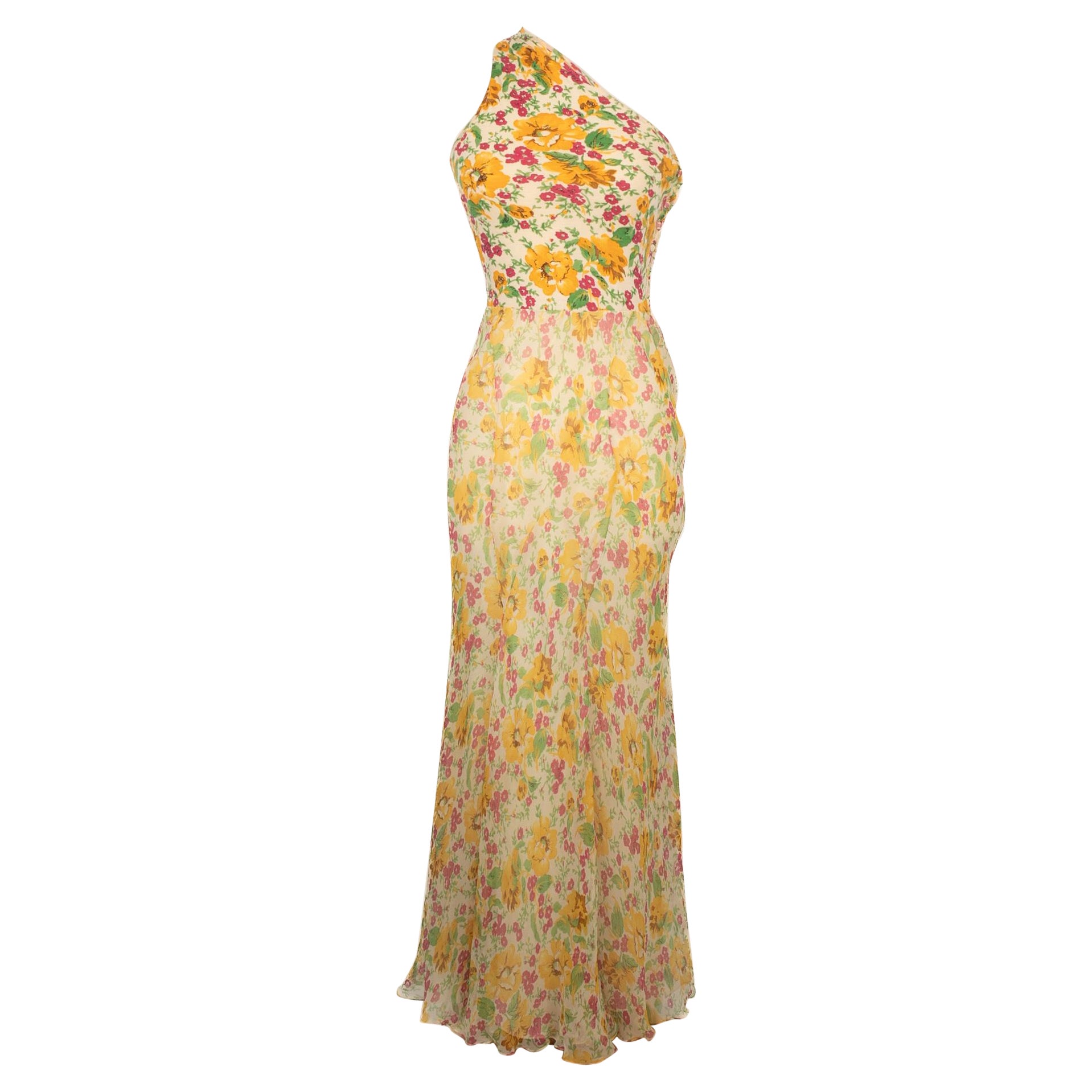 Dior flower dress For Sale