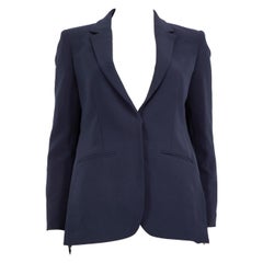 Iceberg Navy Gathered Panel Blazer Size S