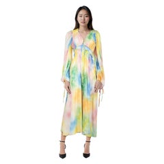The Attico Tie Dye Maxikleid Größe S