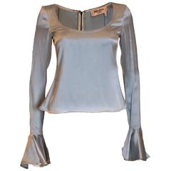 Yves Saint Laurent Silk Top 12
