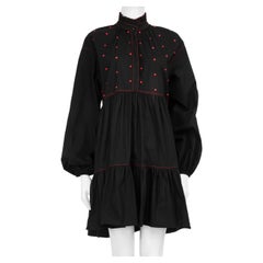 Philosophy di Lorenzo Serafini Black Button Dress Size XS