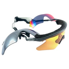 Vintage Oakley Sports Wrap Around Extra Lenses 2000's Sunglasses