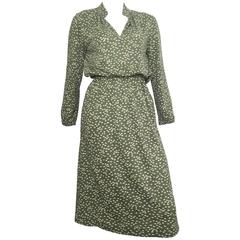Diane von Furstenberg Casual Dress With Pockets Size 4, 1970s 