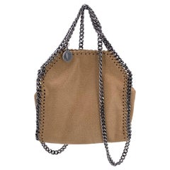 Stella McCartney Borsa a tracolla Micro Falabella Beige