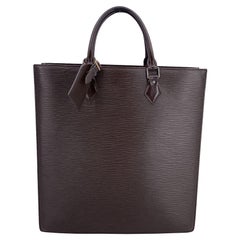 Louis Vuitton Vintage Brown Epi Leather Sac Plat GM Shopping Tote Bag