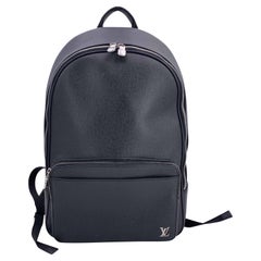 Louis Vuitton Black Taiga Leather Alex Backpack Bag