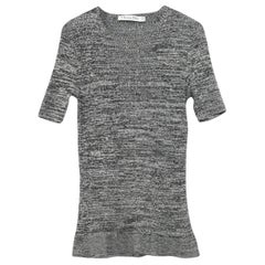 Haut Christian Dior x Raf Simons SS15 à ourlet péplum