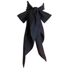 Saint Laurent dots Foulard