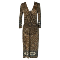 Printed jersey dress ETRO New with tag