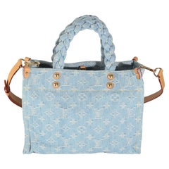 Louis Vuitton Sky Blue Monogram Denim Let Go PM