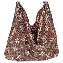 Louis Vuitton Bronze Monogram Mesh Metal Frances